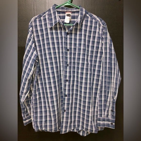 The North Face Other - 🪽The North Face Classic Blue Plaid Long Sleeve Button Down Shirt